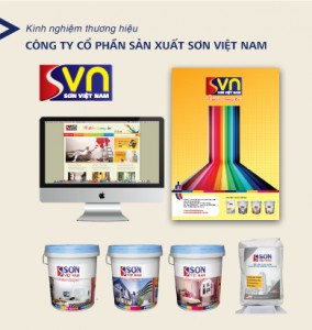 Thiết kế nhận diện thương hiệu - Sơn Việt Nam