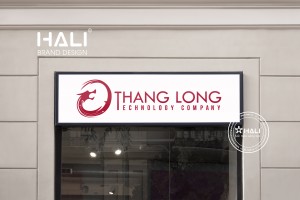Mẫu thiết kế logo Thăng Long Technology tại Hali.