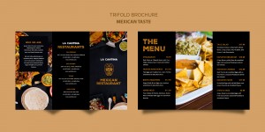 Mẫu thiết kế brochure đẹp.