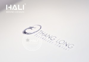 Mẫu thiết kế logo Thăng Long Technology tại Hali.