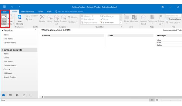 hướng dẫn thiết kế chữ ký email bằng Outlook