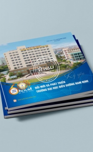 Thiết kế kỷ yếu Trường Đại học Điều dưỡng Nam Định
